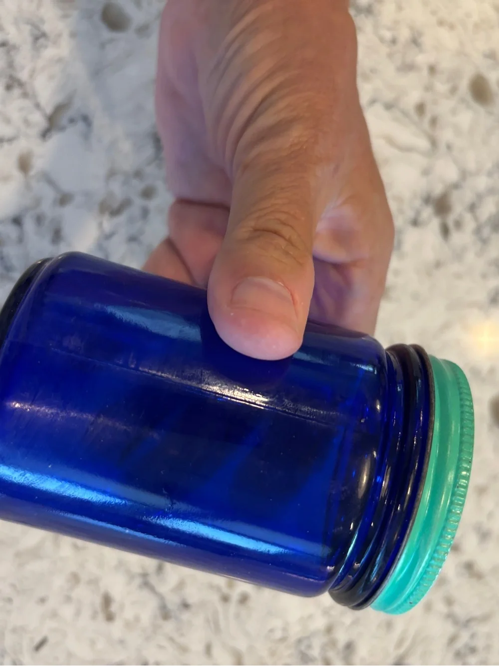 Vicks VapoRub Soothing Steam Rub blue bottle